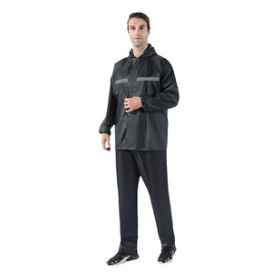 Nouvelle mode veste <span class=keywords><strong>de</strong></span> <span class=keywords><strong>pluie</strong></span> imperméable vestes <span class=keywords><strong>de</strong></span> sécurité réfléchissant <span class=keywords><strong>travail</strong></span> lumière imperméable veste alpinisme costume pour gagner - Product Image 4