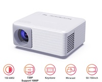 Venta al por mayor Mini N2 Proyector de bolsillo portátil 720P Compatible con pequeño HDMI USB TV Proyector de regalo