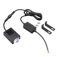 Luz para Parrilla de Coche, Mini Faros Matrix de Alta Luminosidad, Foco LED de Doble Color para Camioneta, 9v-60v, para Auto, Motocicleta