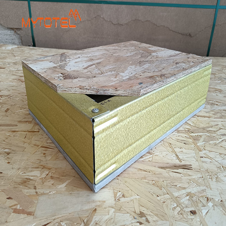 Образец сборного дома MYTOTEL, конструкционные изолированные панели (sip) с легким стальным килем, модульный неметаллический корпус