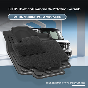Tapis de sol de voiture TPE pour conduite à droite, sur mesure, antidérapants, imperméables, doublures automobiles spéciales pour <span class=keywords><strong>Suzuki</strong></span> Spacia <span class=keywords><strong>2022</strong></span>, transfrontalier - Product Image 3