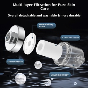 Purificateur d'<span class=keywords><strong>eau</strong></span> de <span class=keywords><strong>robinet</strong></span> Transparent charbon actif PP coton filtre de douche écologique Installation facile <span class=keywords><strong>eau</strong></span> du <span class=keywords><strong>robinet</strong></span> domestique - Product Image 4