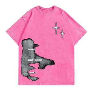 Respirant séchage rapide lettre impression goutte épaule t-shirt hommes décontracté col rond athlétique ajustement pour Gym et extérieur en gros disponible - Product Image 1