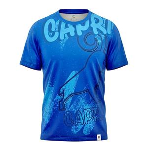 Camiseta de manga corta y cuello redondo con sublimación. hecho de malla cuadrada de poliéster de 145-150 g/m² - Product Image 2