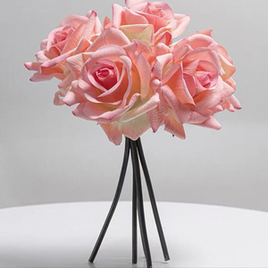 Roses artificielles en latex, effet toucher réel, à tige unique, roses Austin, très demandées pour la décoration de la maison, des hôtels, des mariages et de la Saint-Valentin - Product Image 1