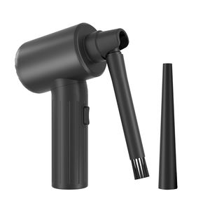 Soplador de Mano, Recargable, Ajustable, Compresor de Aire para Autos, Teclado, Hogar, Ventilador <span class=keywords><strong>Turbo</strong></span> Jet para Exteriores, Carga Rápida - Product Image 1