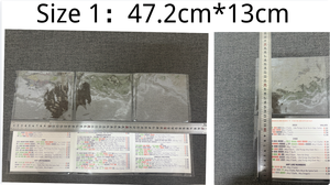 Étui de rangement durable pour cartes de Mahjong, format grand imprimé 6 1/8" x 4 3/4", modèle 2026 - Product Image 6