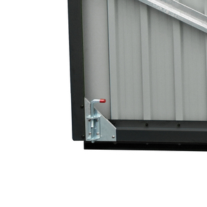 Impermeabile <span class=keywords><strong>per</strong></span> esterno resistente <span class=keywords><strong>in</strong></span> <span class=keywords><strong>ferro</strong></span> mestiere a spiovente <span class=keywords><strong>in</strong></span> metallo acciaio stagno giardino moto bici deposito edifici capannone <span class=keywords><strong>per</strong></span> la vendita - Product Image 5