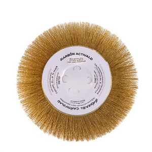 แปรงลวดพร้อมด้ามจับ 20x5 มม. แผ่นขัดเหล็กสำหรับทำความสะอาดโลหะ - Product Image 2