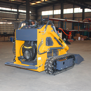 Mini Skid Steer Diesel <span class=keywords><strong>Loader</strong></span> Stand Frete Grátis Preço barato com Bucket Anexos Motor Core Component - Product Image 5