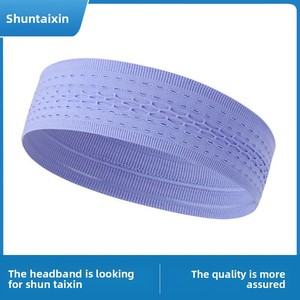 Bandas para el sudor antideslizantes de Yoga para deportes coloridos, diadema para hombres y mujeres para lavarse la cara, bandas para la <span class=keywords><strong>cabeza</strong></span>, venta al por mayor, envolturas africanas para la <span class=keywords><strong>cabeza</strong></span> - Product Image 3