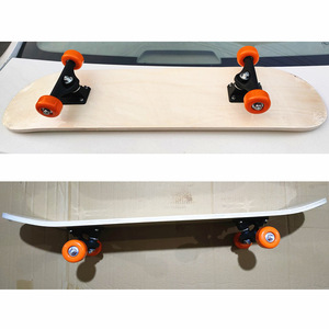 สเก็ตบอร์ดครุยเซอร์ XT3108-HC ขนาด 80 ซม. ทำจากไม้เมเปิลจีน 7 ชั้น ทนทาน เหมาะสำหรับเด็ก  บอร์ดเปล่าสำหรับตกแต่งด้วยลายเพ้นท์เอง สไตล์แฟชั่น - Product Image 5