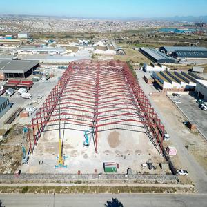 Structure en acier léger préfabriqué cadre en acier entrepôt pour la maison ou le but de stockage commercial - Product Image 5