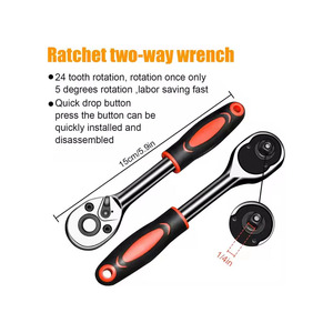 Hot-Bán Tự Làm Dụng Cụ Cầm Tay Thiết Lập Di Động Chuyên Nghiệp Chất Lượng Cơ Bản Công Cụ Nhà Kit Bit Hộp OEM Tùy Chỉnh Cho Trực Tuyến Bán Lẻ - Product Image 5