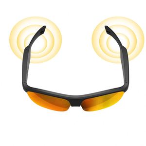 G02แว่นตาอัจฉริยะสำหรับผู้ชาย, แว่นตาแนวสปอร์ตอัจฉริยะกันยูวีเลนส์โพลาไรซ์กันยูวีกันน้ำได้ช่วยในเรื่องเสียงด้วยบลูทูธ - Product Image 4