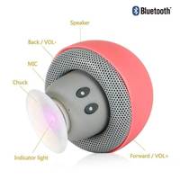 Haut-parleur Bluetooth portable en silicone étanche IPX4 avec ventouse, version 5.3, support de téléphone intégré – Meilleures ventes