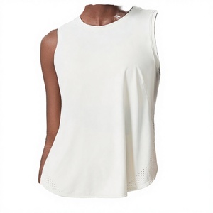 Camiseta sin mangas holgada de yoga para verano, chaleco deportivo de color liso, transpirable, de secado rápido, ligero, ecológico y antiolor. - Product Image 2