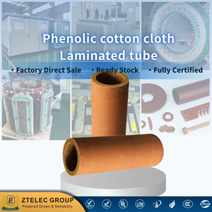 Manchons isolants de protection mécanique ZTELEC pour moteurs PFCP22, <span class=keywords><strong>tube</strong></span> stratifié en résine phénolique, <span class=keywords><strong>tube</strong></span> stratifié en bakélite - Product Image 1