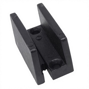 Guida Tradizionale in Nylon per Ferramenta Porte Scorrevoli in Vetro per Ville - Product Image 1