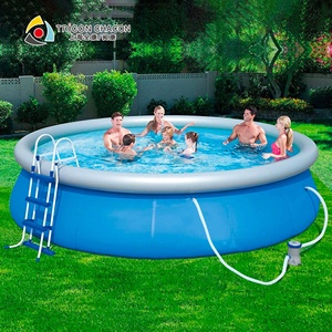 ग्राउंड <span class=keywords><strong>pvc</strong></span> inflatable स्विमिंग पूल 14 'x 24' x 48 'के साथ बच्चों और वयस्कों के लिए 12 महीने की वारंटी के साथ - Product Image 2