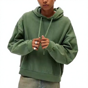 Wholesale cotton 350gsm cotton <b>Hoodie</b> for Men relaxed Fit Custom Logo Bulk Streetwear Apparel Collection - Product Image 1