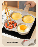 Wajan Sarapan Persegi Multifungsi Anti Lengket dari Aluminium Die-Cast, Aman untuk Oven, Cocok untuk Kompor Gas dan Induksi, Siap untuk Menggoreng Telur, Pancake, dan Kue
