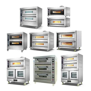 SUNRRY 3 Deck 6 Tray Bread Baking Oven Commercial Bakery Oven Bakery Equipment for Sale