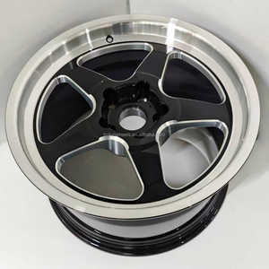 Jantes personnalisées Bolun de Chine, tout-terrain, Beadlock, 18*10 pouces, 5*120.65, noires, usinées, forgées, pour Chevrolet Corvette Grand - Product Image 3