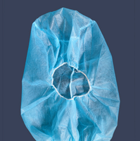 Vente en gros Filet à cheveux jetable PP Non-tissé Space Cap Extensible Respirant Anti-sale
