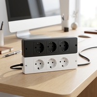 Multiprise encastrable 10A 13A 16A pour bureau, prise encastrée pour meuble