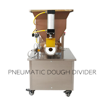 Machine à découper la pâte pneumatique multifonctionnelle, diviseur de pâte dure et molle, équipement pour faire des boules de pâte à pizza, à pita et à pain plat