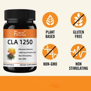 Compléments d'acide linoléique conjugué (CLA) en gélules souples, 180 gélules par portion, favorisent la santé des adultes - Product Image 4