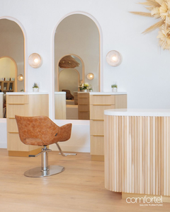 Chaise style <span class=keywords><strong>loft</strong></span> vintage moderne en métal armé Chaise de coiffeur Mobilier de salon Chaises de salon de luxe - Product Image 5