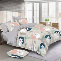 Fourniture Directe d'Usine Vente Chaude Ensemble de Draps en Microfibre Polyester 100% Coton Égyptien Ensemble de Draps en Microfibre Parure de Lit