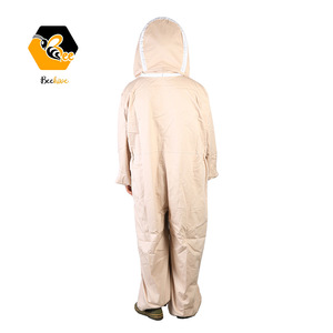 Combinaison en pur coton à capuche pour apiculteur, vêtements de Protection, évasé, voile d'abeille, veste de costume - Product Image 2