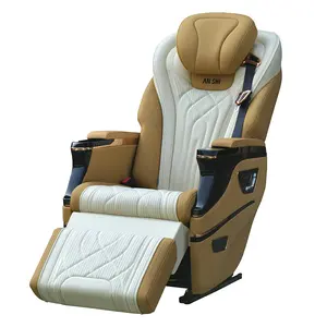 Luxury Adjustable Ventilation Modified Electric VIP Car Seat For Toyota Hiace VAN RV Limousine
