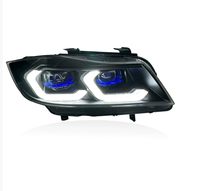 Accessoires automobiles HOSI Ensemble de phares à LED LCI pour BMW E90 Série 3 M3 318 320 325 2005-2012 Feux de circulation diurne avant à LED