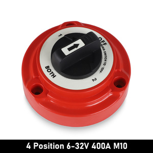 Cnspeed 4-Speed Dual-Battery Power Cut-Off Switch M10 Studs For RVs And <b>Yachts</b> - Product Image 4