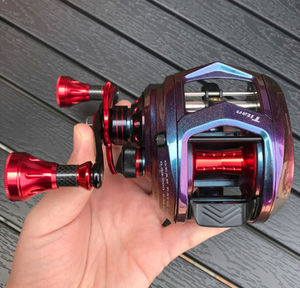 Baitcasting-carrete de pesca 11 + 1BB 7,1: 1, carrete de tambor de arrastre máximo de 17kg de alta velocidad para lubina en el océano, pesca ambiental, Nuevo - Product Image 5