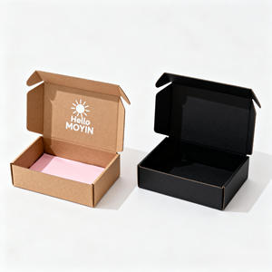 Scatola di Cartone Ondulato Riciclabile per Spedizioni e Stampa, Personalizzabile con Logo per Piccole Imprese E-commerce - Product Image 1