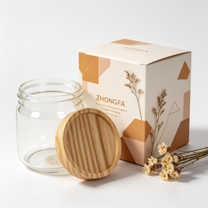 Tapa de madera hermética de fábrica al por mayor para tarros, recipientes de almacenamiento de alimentos, recipientes para velas y tarros de vidrio con tapas de madera - Product Image 6