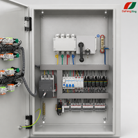 Boîtier de distribution d'alimentation double DaFengXing ATS 10-40A, commutateur de transfert automatique, indice de protection IP30 pour alimentation industrielle basse tension