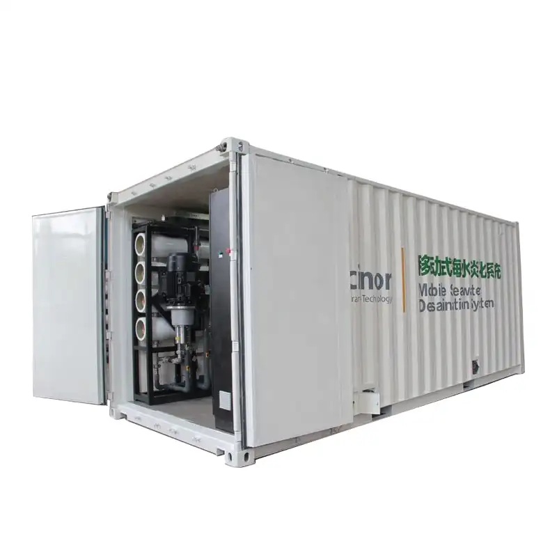Container Omgekeerde Osmose Zeewater Ontzilting/Deslination Zeewater Systeem Plant