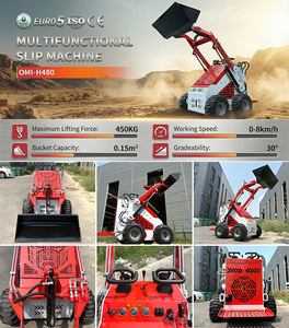 Бесплатная доставка: мини-погрузчик с бортовым поворотом, строительная техника, мини-погрузчик с двигателем Kubota (EPA), дизельный мини-погрузчик с бортовым поворотом - Product Image 4