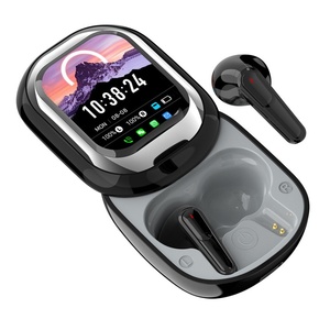 New SE Một Trượt Thông Minh Trong Tai Tai Tai Nghe Không Dây Earbuds LCD Điều Khiển Cảm Ứng Màn Hình Tiếng Ồn Hủy Bỏ TWS Audifonos - Product Image 1