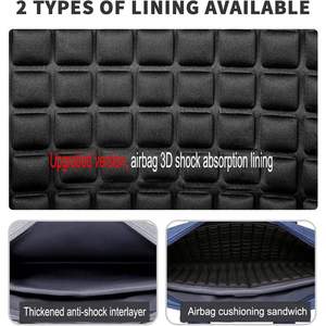 Sac Tricreate 16, housse pour ordinateur portable, sac à bandoulière, sac à main, pochette pour ordinateur portable, mallette, plus épais - bleu pour 13 14 15 15,6 pouces - Product Image 3