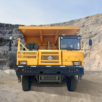Camion benne minier HOWO de Chine pour le transport de sable et de gravier dans les mines à ciel ouvert et l'utilisation sur chantiers accidentés