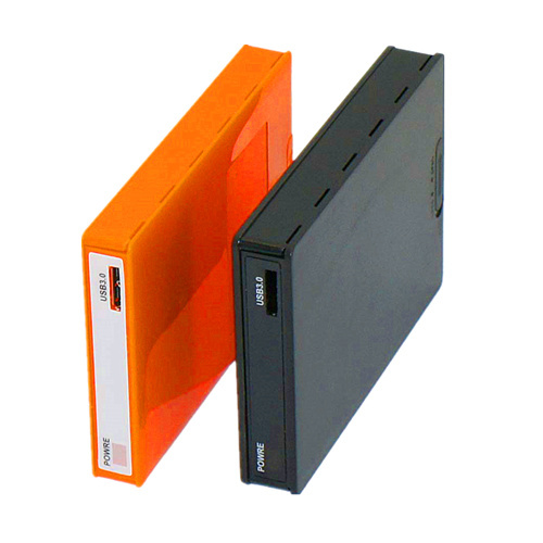 Portable SATA USB 3.0 2.5 Inch HDD Enclosure ABS Plastic External Case with 5Gbps Transfer Rate for Windows Mac Linux