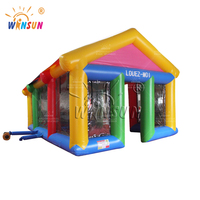Winsun Nouveau design Tente gonflable de fête pub club commerciale transparente colorée personnalisée