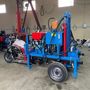 Impianto di perforazione per pozzi d'acqua diesel ad alta potenza da 200 m con nuovi componenti principali del cambio da 30 CV p - Product Image 3